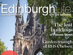 My photo is on the front cover of Edinburgh Life magazine again