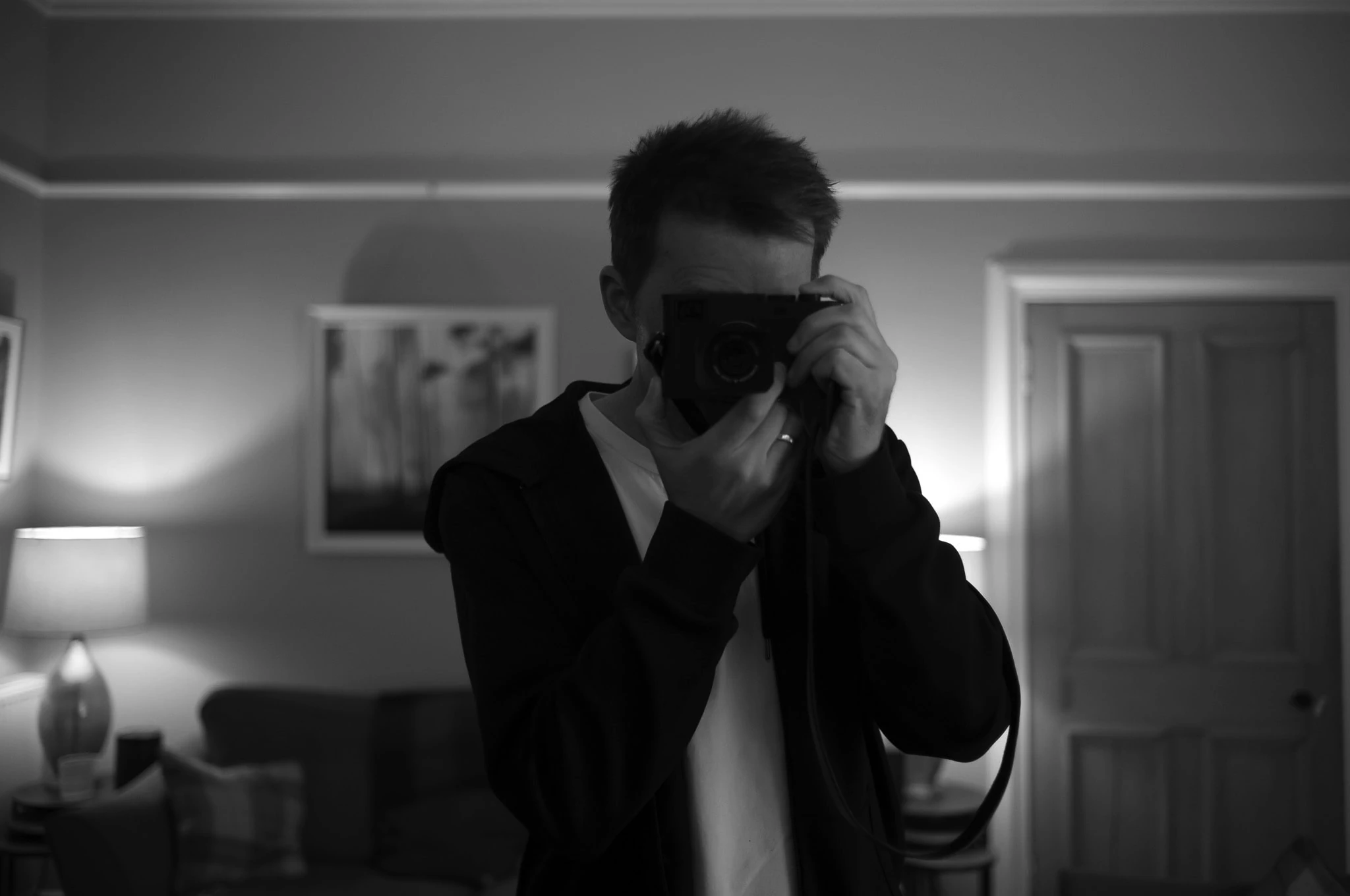 This camera is for using two-handed