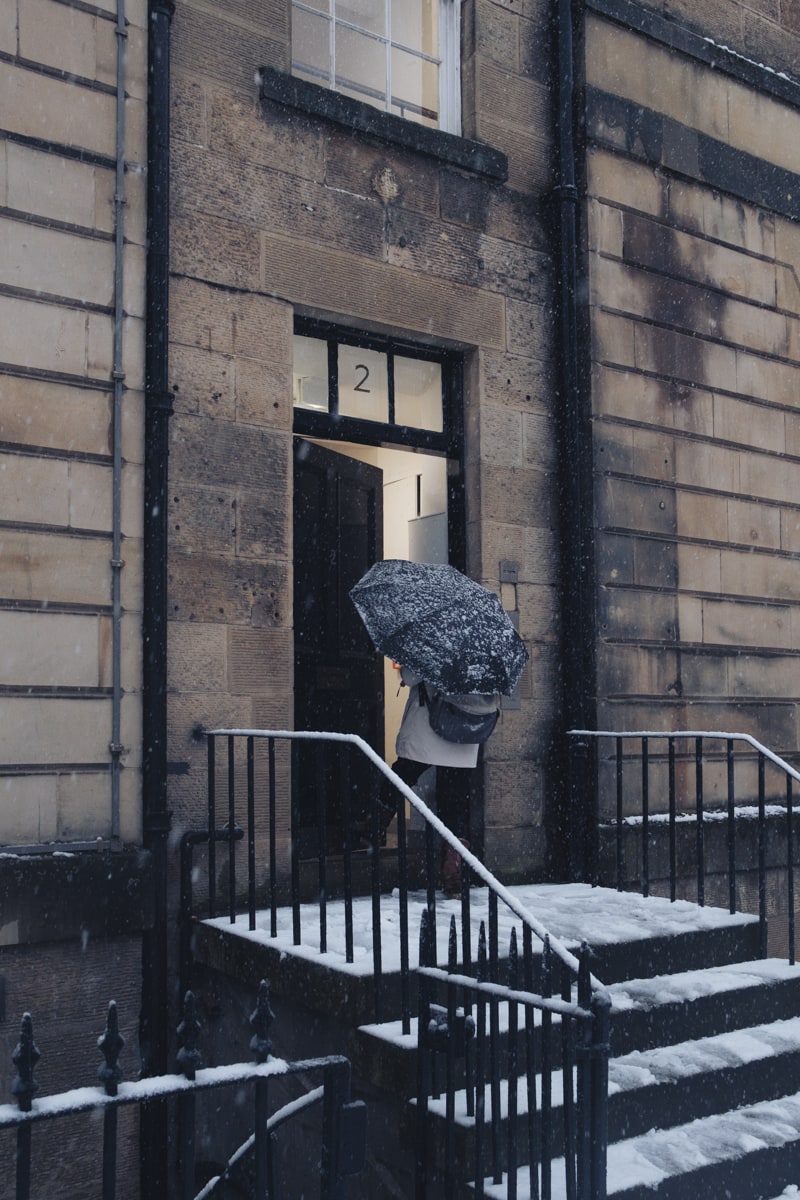 Edinburgh snow photo 02