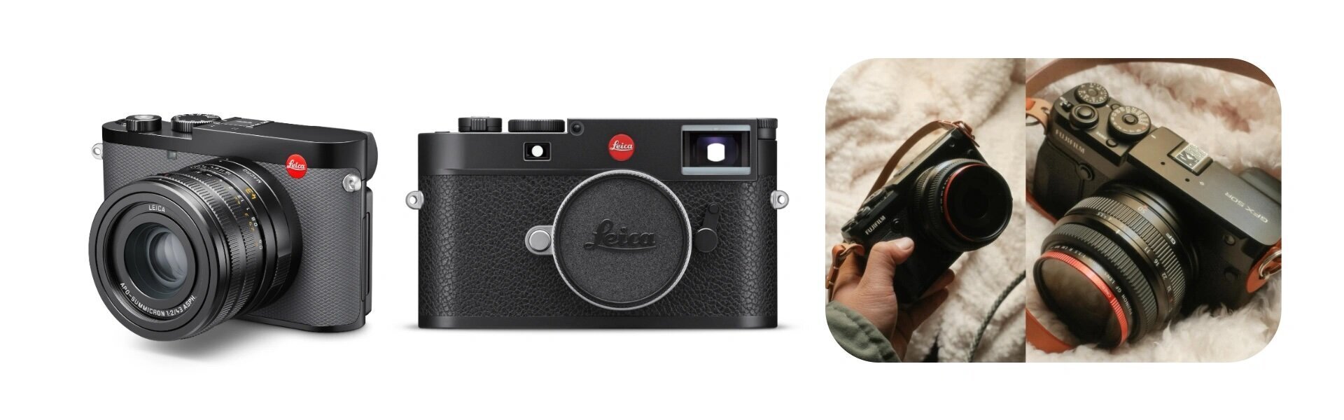 Camera gear wishlist collage